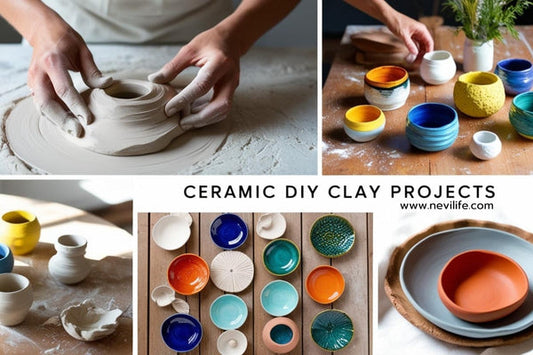 7 Creative Ceramic DIY Clay Projects with Video Tutorials