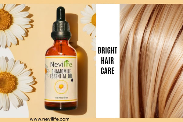 Aclara y Embellece Tu Cabello con Cuidado de Aceite de Manzanilla