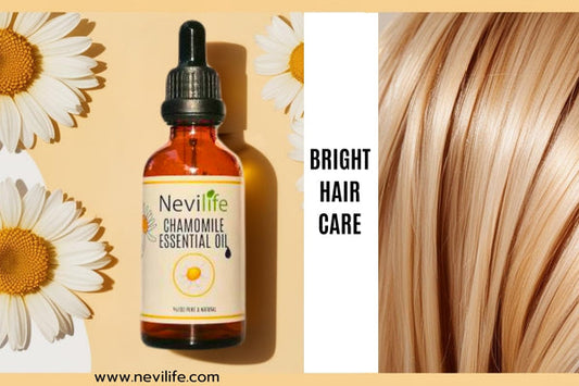 Aclara y Embellece Tu Cabello con Cuidado de Aceite de Manzanilla