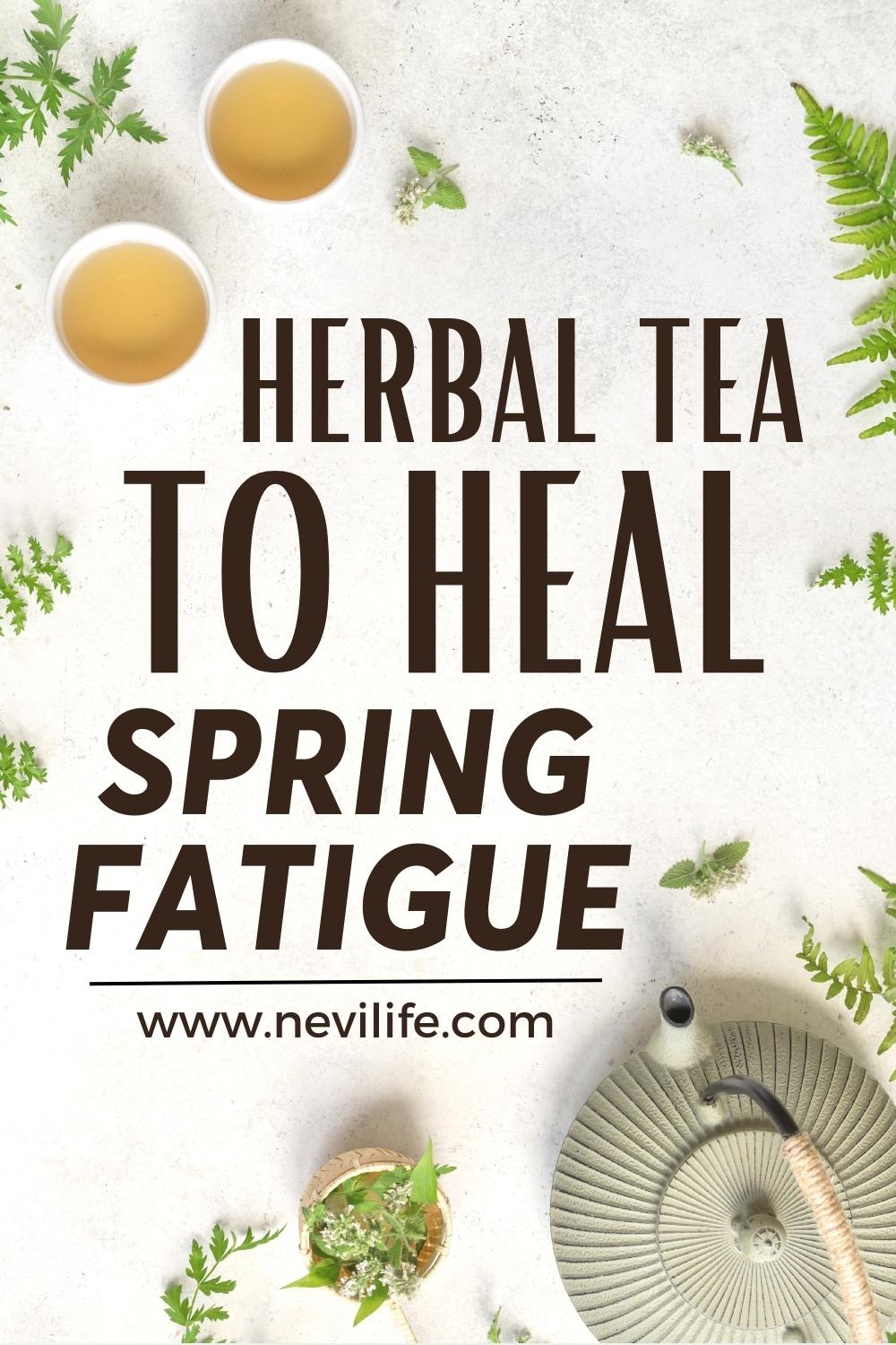 herbal tea to heal spring fatigue