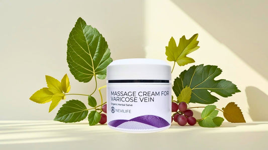Naturally Soothe Varicose Veins with Nevilife Herbal Varicose Vein Cream