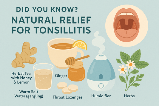 Did You Know: How to Find Natural Relief for Tonsillitis?