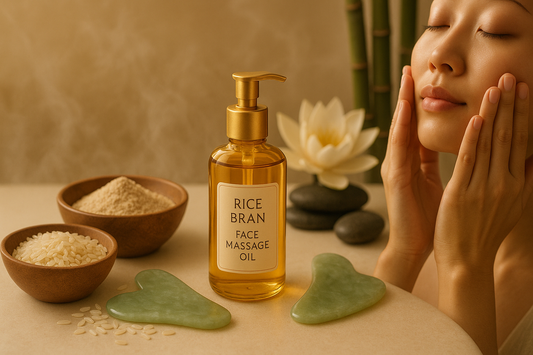 Unlock Radiant Skin: 7 Amazing Benefits of Rice Bran Face Massage Oil (Plus Gua Sha How-To!)