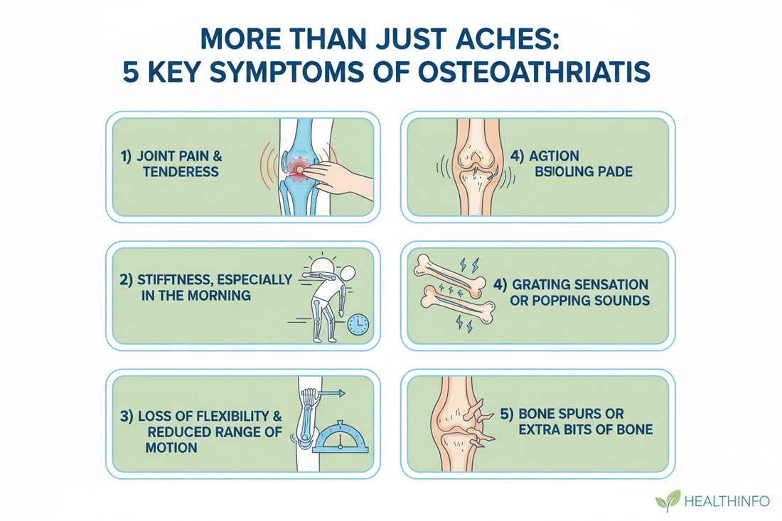 More Than Just Aches: 5 Key Symptoms of Osteoarthritis