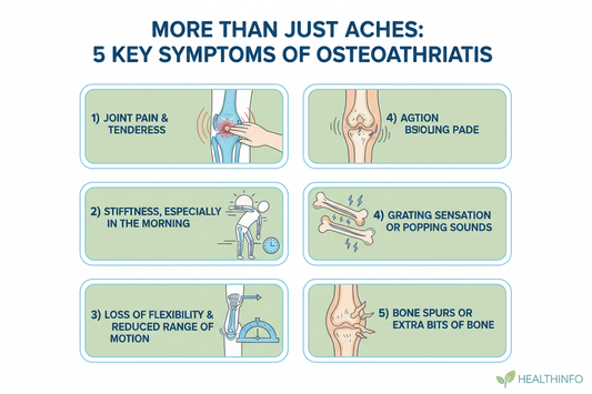 More Than Just Aches: 5 Key Symptoms of Osteoarthritis