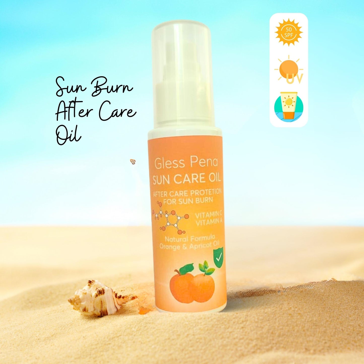Gless Pena Sun Burn After Care Oil 50 ml