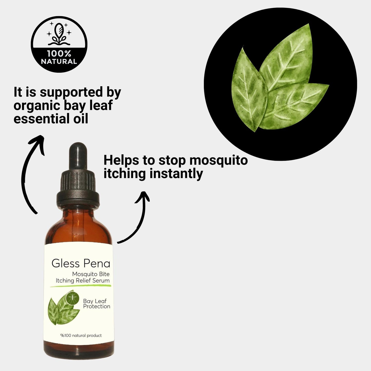 Gless Pena Mosquito Itching Relief Serum
