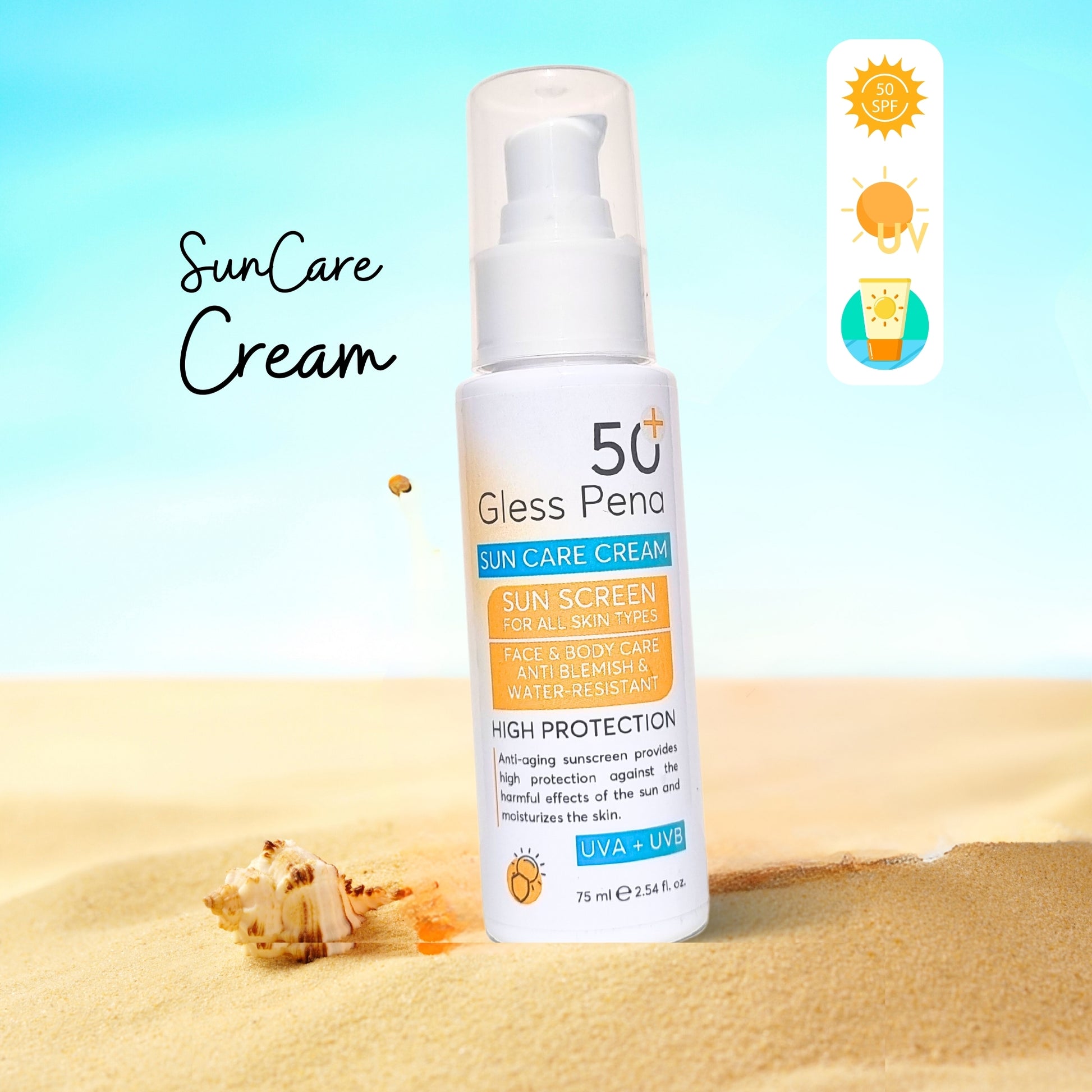 GLP Sun care cream