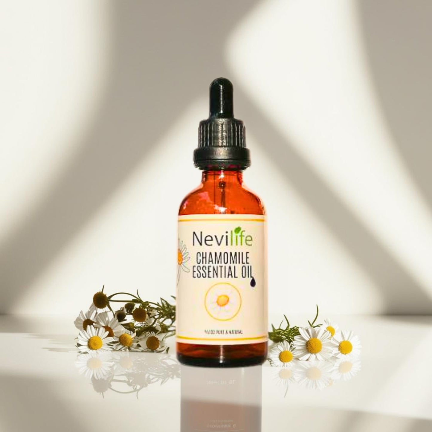 100% Pure Organic Chamomile Essential Oil - Calming, Soothing & Relaxing - Premium Grade