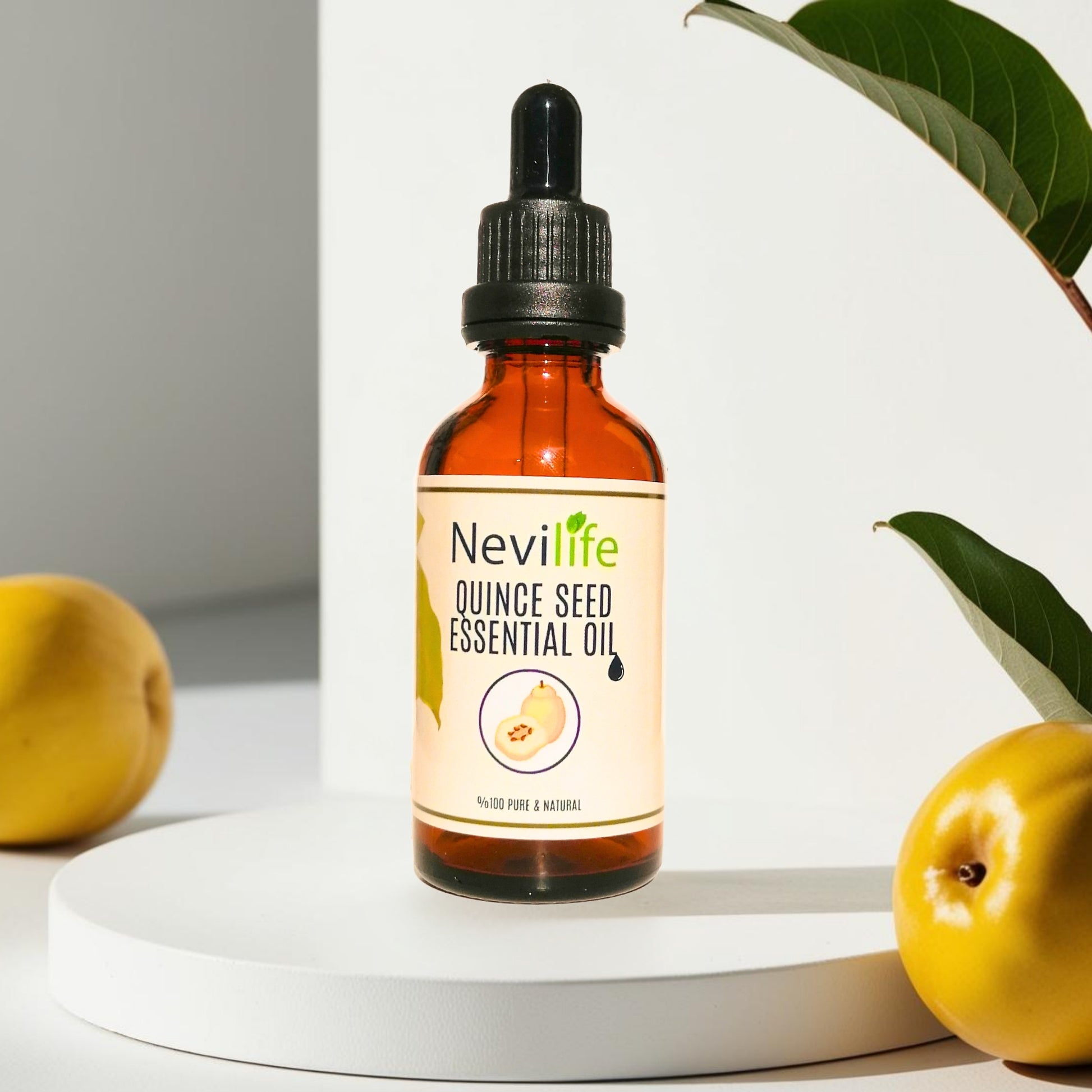 Nevilife Quince Seed Oil: Natural Hydration and Nourishment for Skin and Hair (Not an Essential Oil)