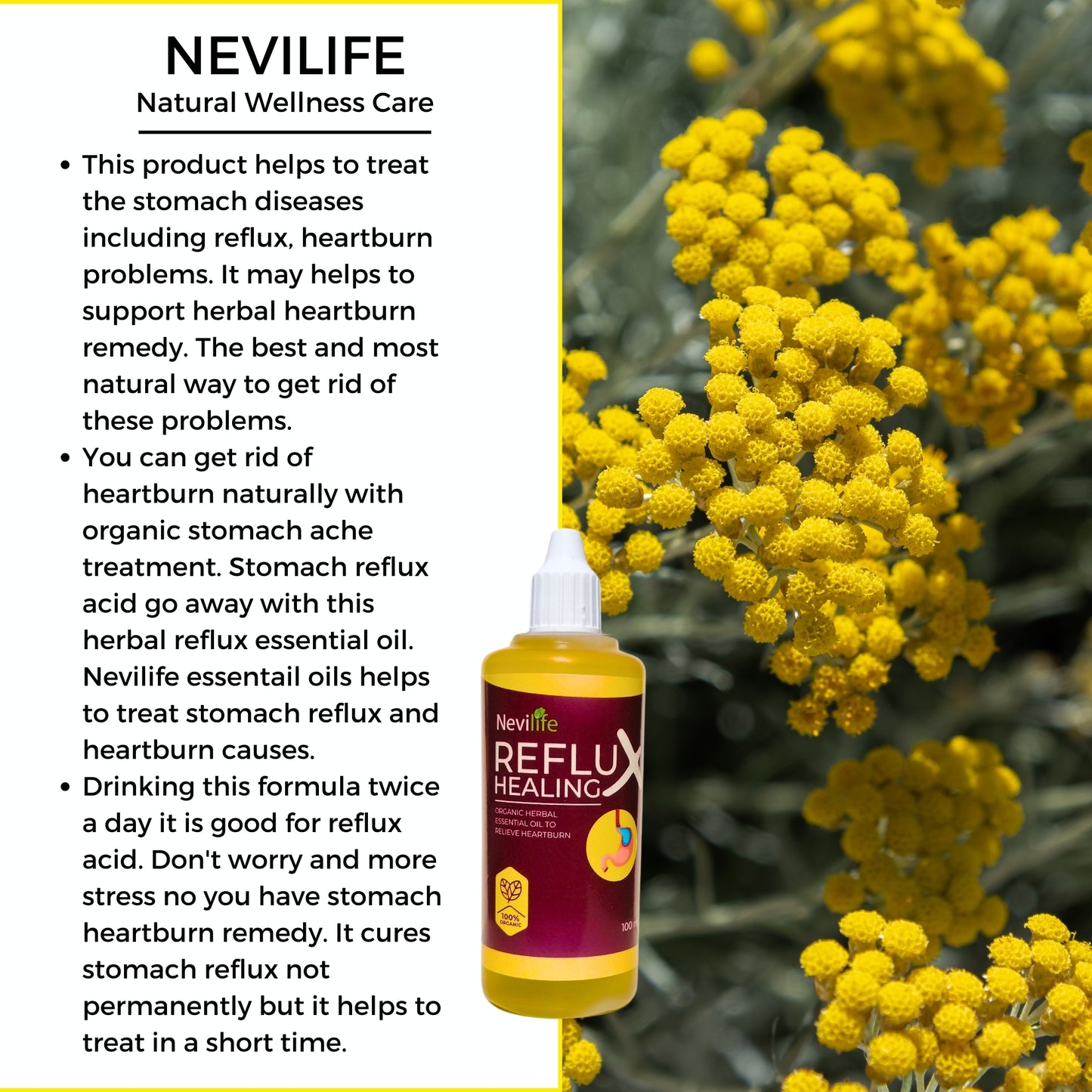 nevilife organic reflux healing oil