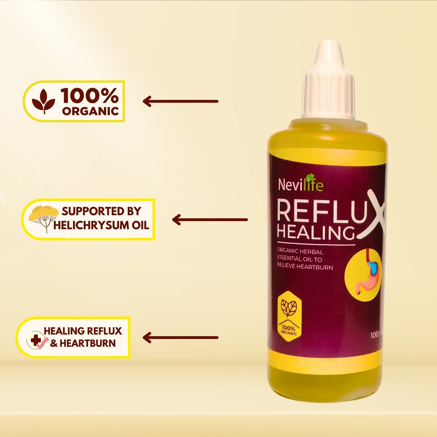 nevilife organic reflux healing oil
