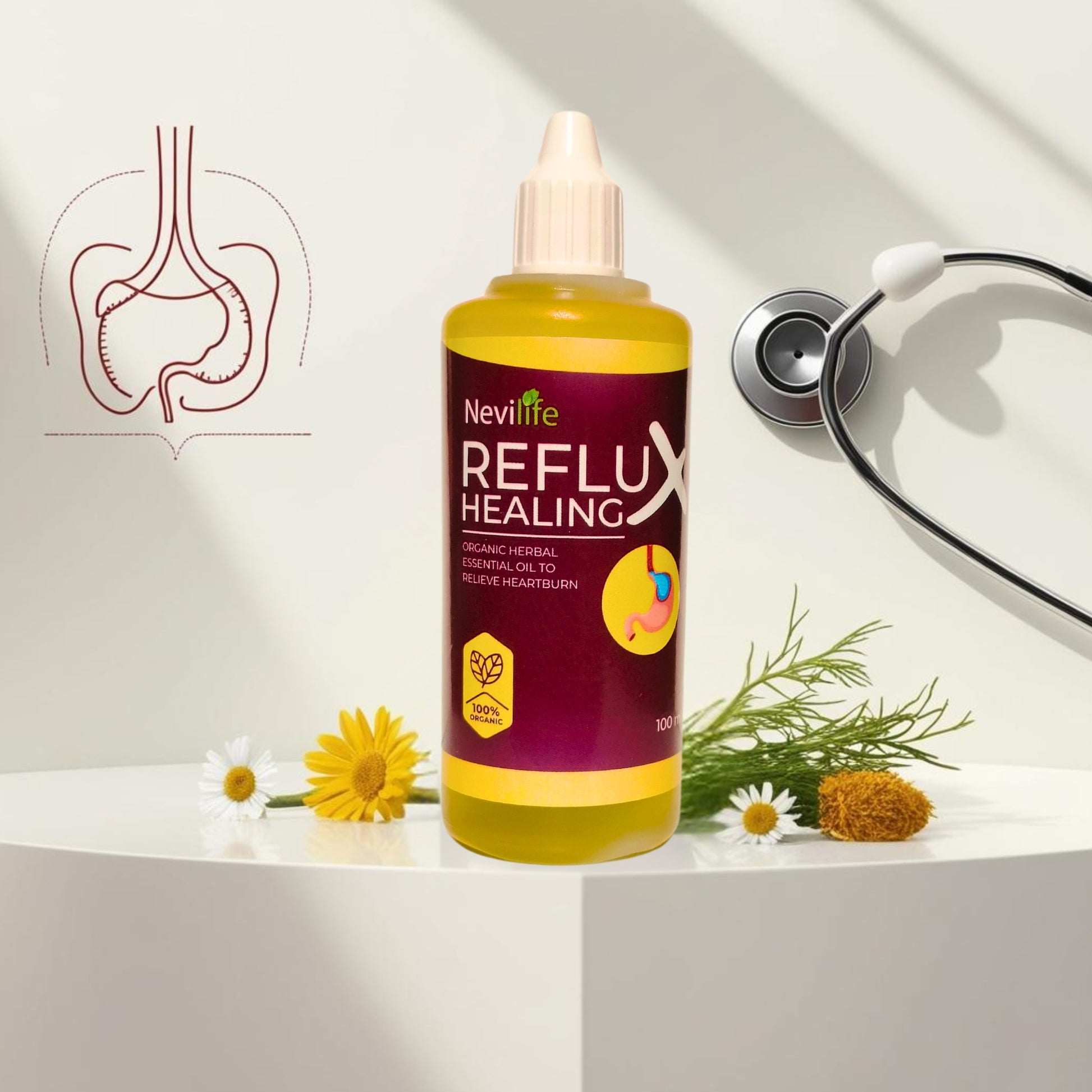 nevilife organic reflux healing oil