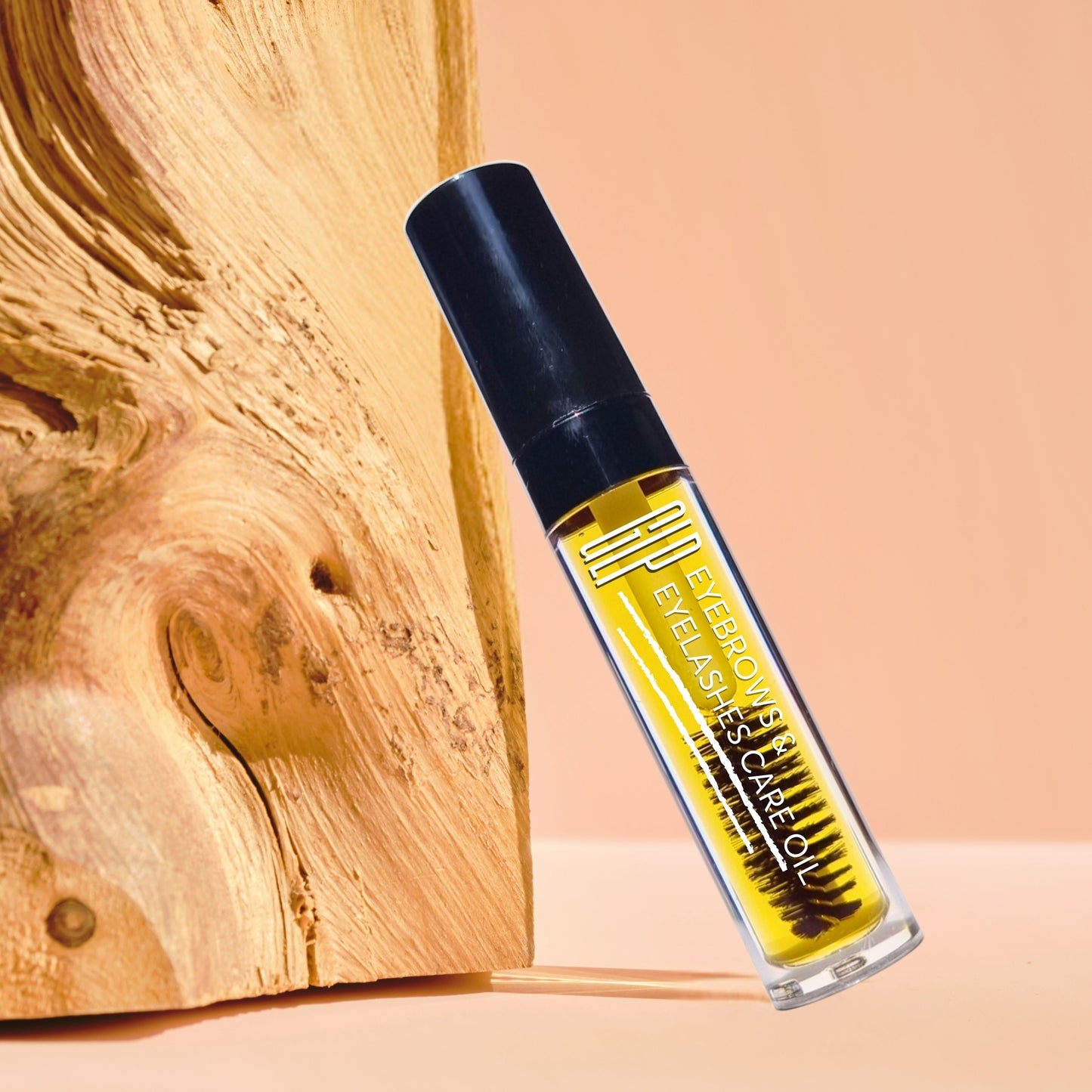 Organic and natural Strengthening eyebrow eyelashes oil with bayleaf oil and lavender oil