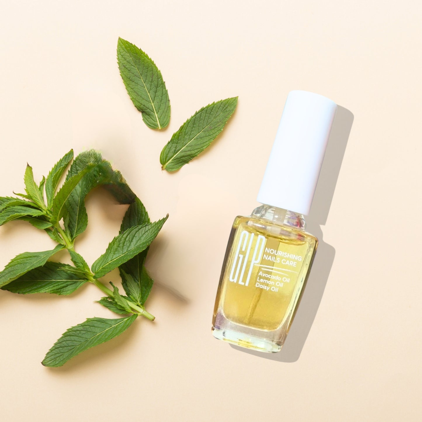 GLP organic and natural nourishing nails care oil with herbal oils