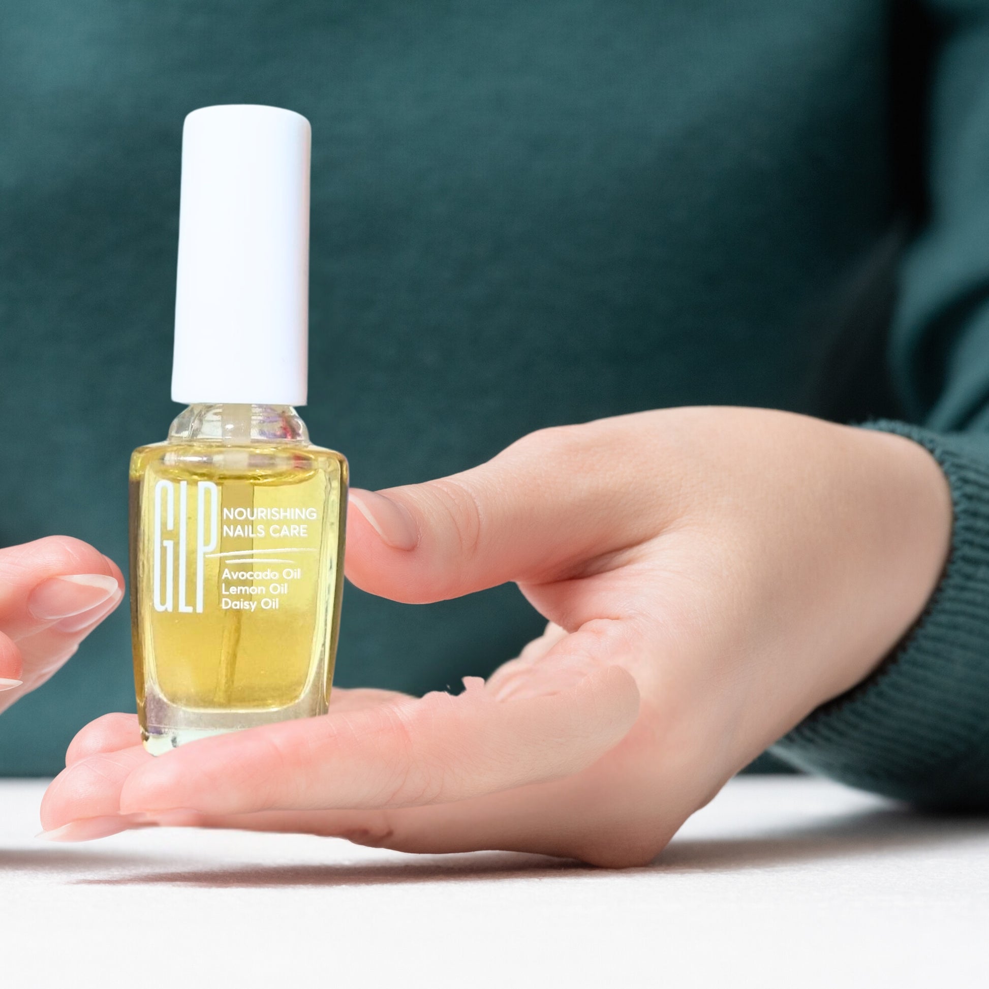 GLP organic and natural nourishing nails care oil with herbal oils