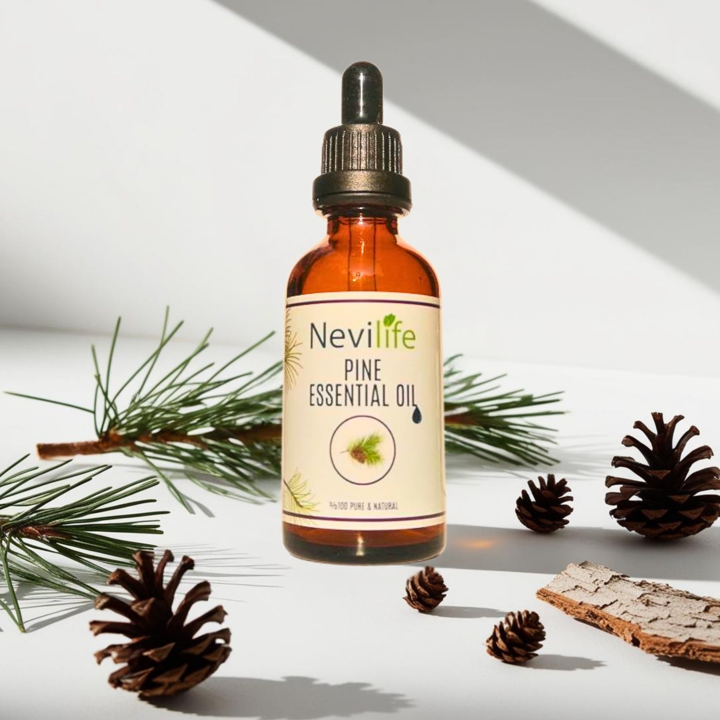 nevilife organic pine turpentine herbal essential oil
