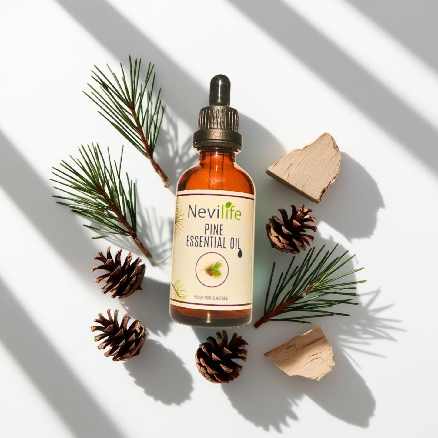 nevilife organic pine turpentine herbal essential oil