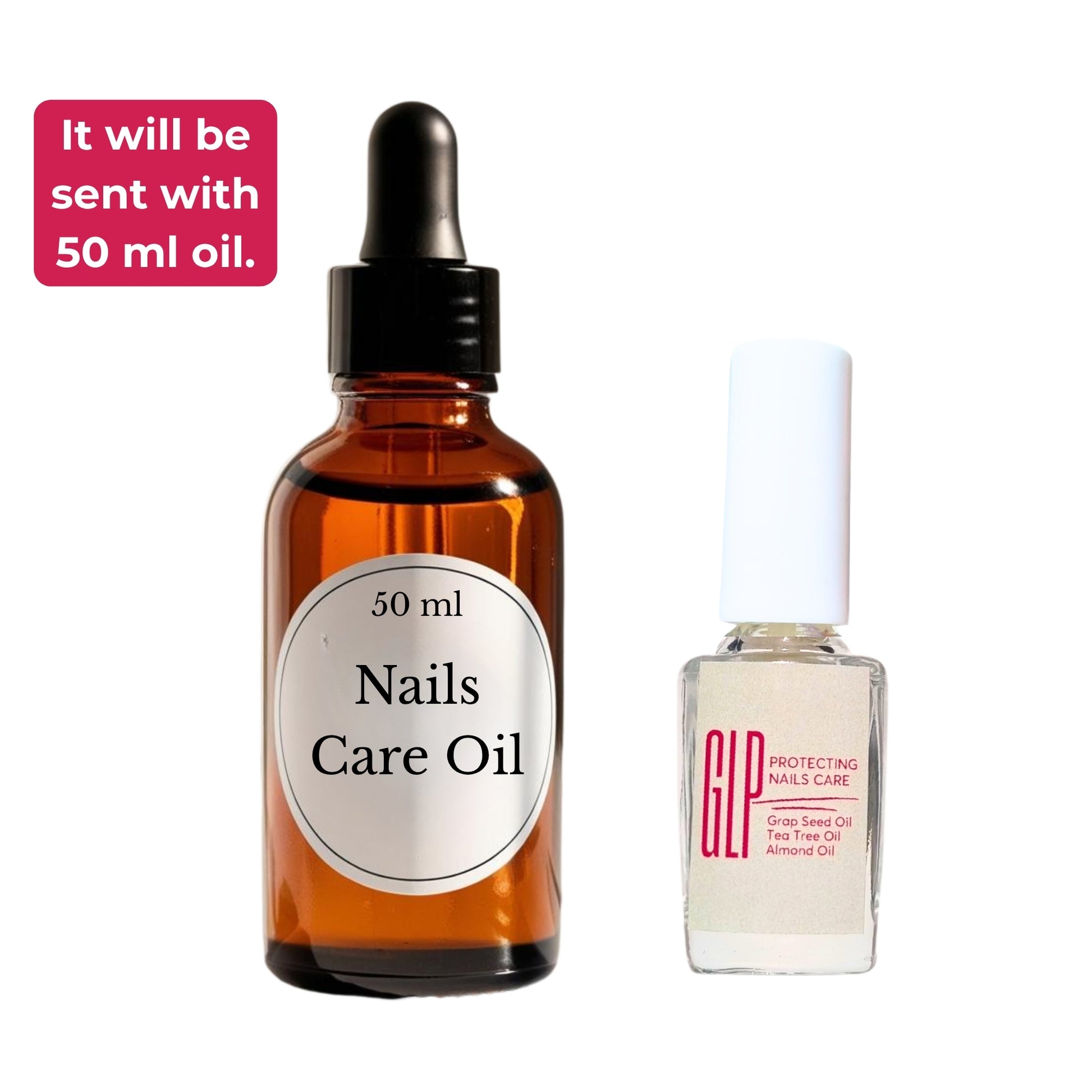 protecting nails care cuticle oil with grape oil, tea tree oil and almond oil