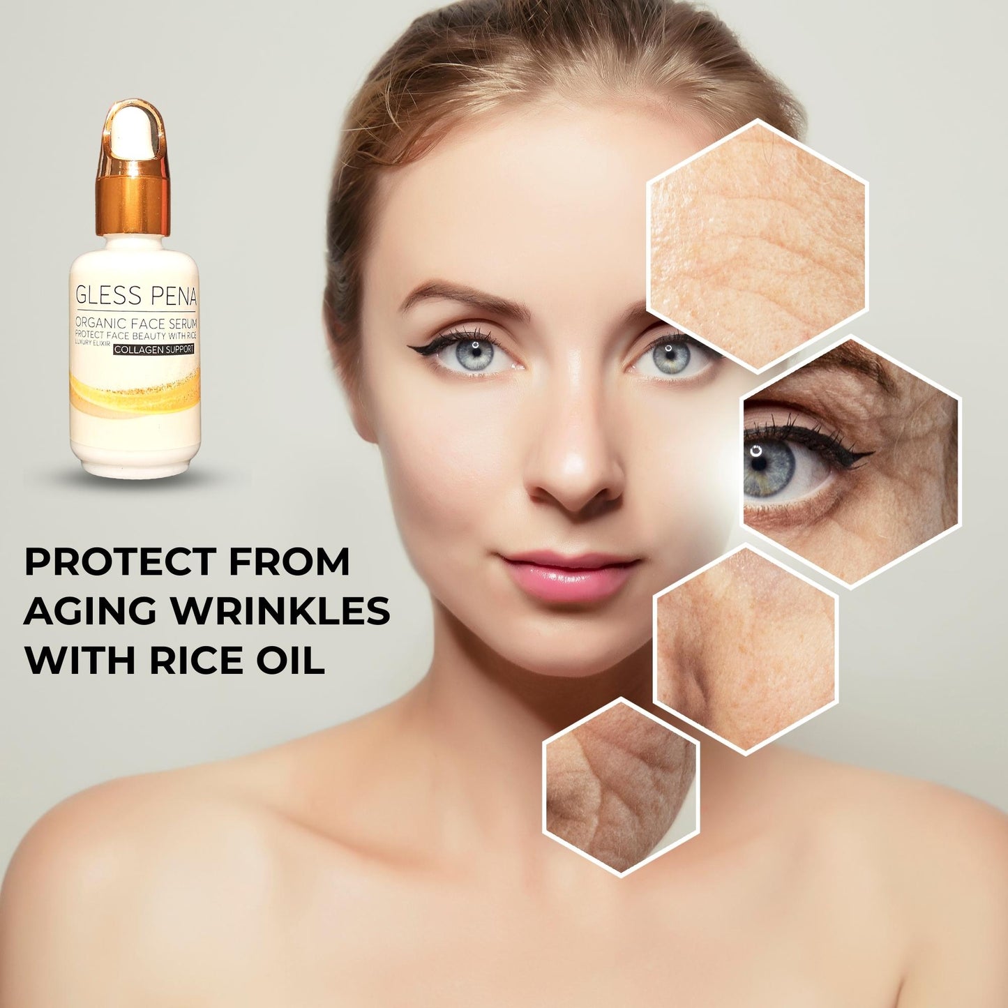 Gless Pena organic face serum