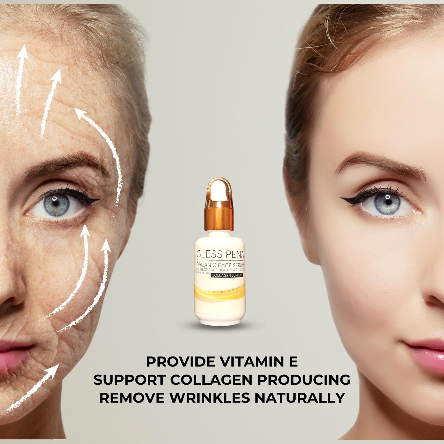 Gless Pena organic face serum