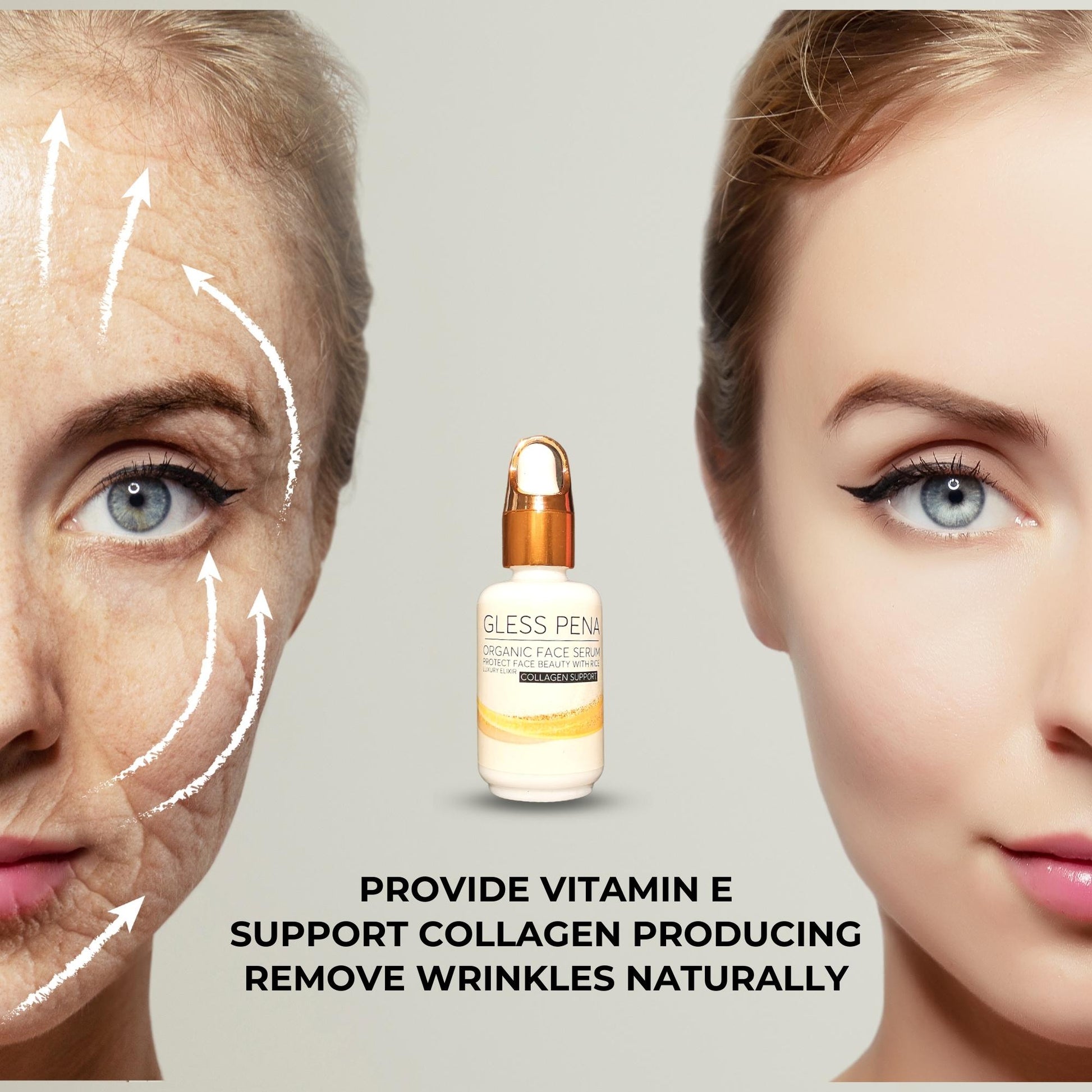 Gless Pena organic face serum