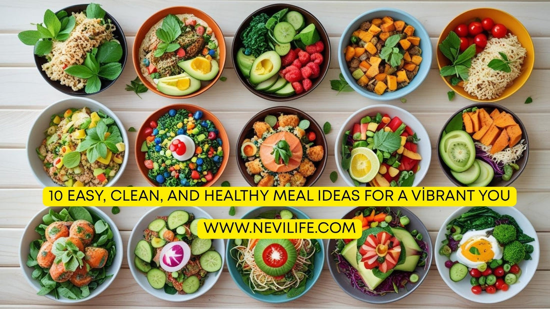 10 Easy, Clean, and Healthy Meal Ideas for a Vibrant You