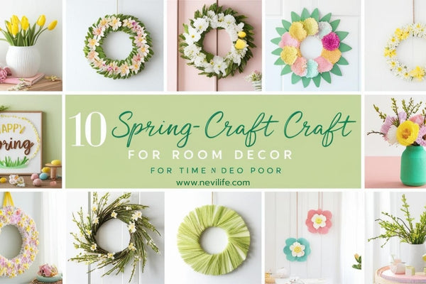 10 Spring Craft Ideas for Room Decor