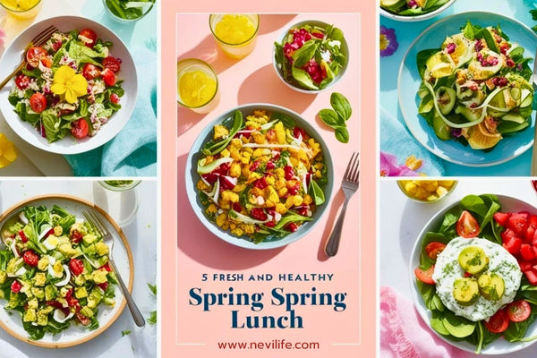 🥗 5 Fresh &amp; Healthy Spring Lunch Recipe Ideas You’ll Love