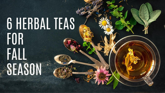 Why are herbal teas perfect for the autumn season?