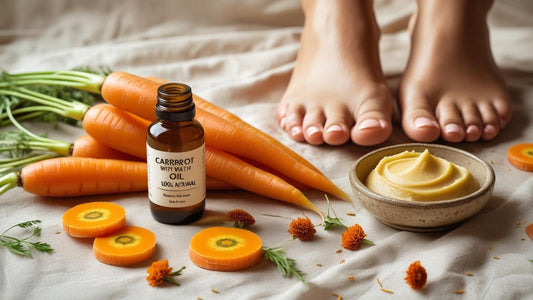 Carrot Oil Benefits for Cracked Heel Remedy