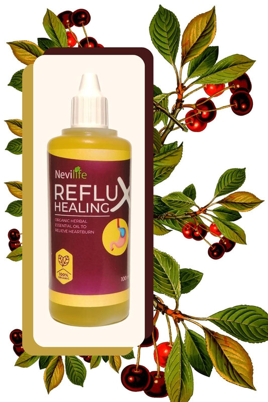 How do you heal a stomach reflux and heartburn?