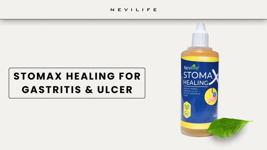 Nevilife herbal healing oil for stomach ache pain