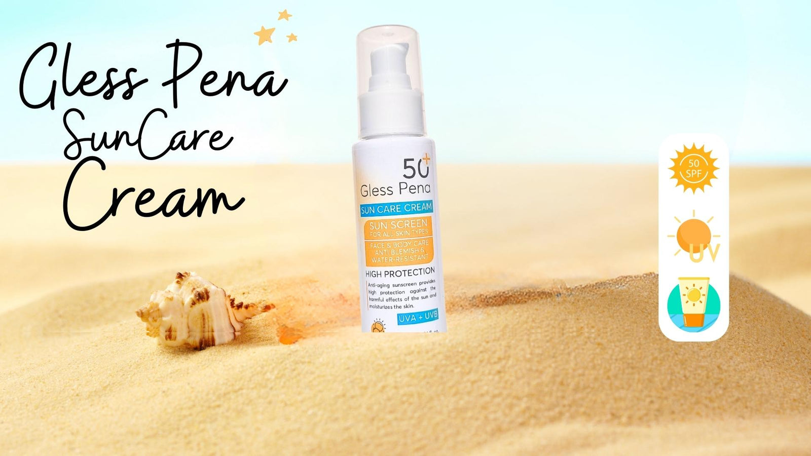 Gless Pena Sun Care Cream