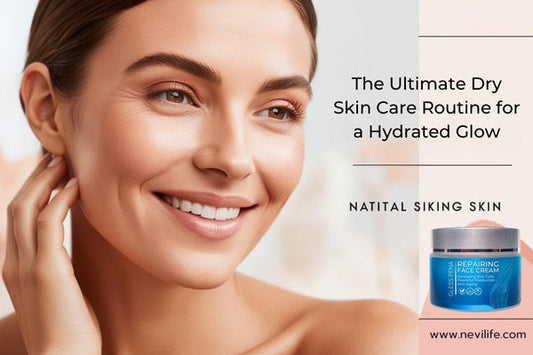 The Ultimate Dry Skin Care Routine for a Hydrated Glow with GLP Repairing Moisturizer Cream