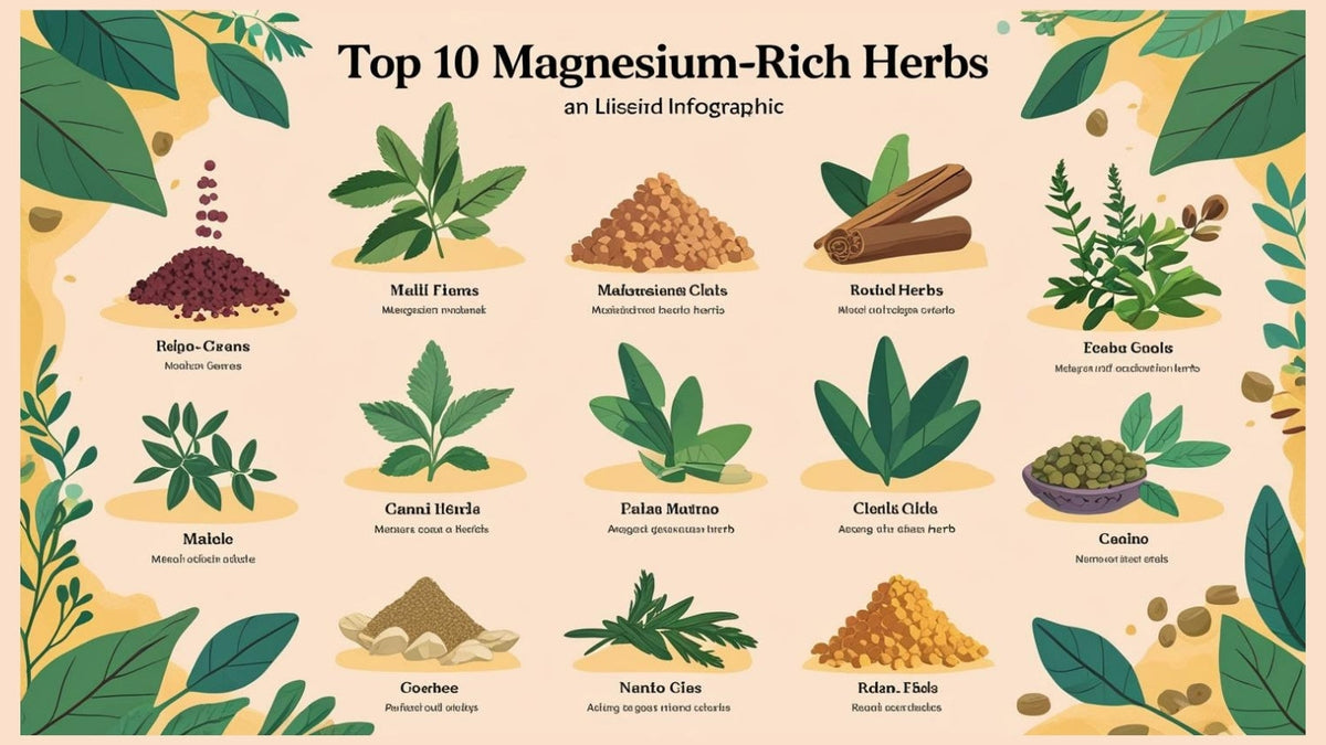 🌿 Top 10 Magnesium-Rich Herbs You Should Add to Your Wellness Routine ...