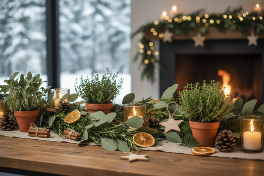 Biophilic Christmas: How to Decorate with Herbs and Nature in 2026