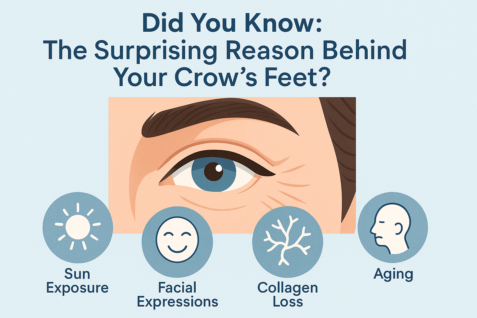 Did You Know: The Surprising Reason Behind Your Crow’s Feet?