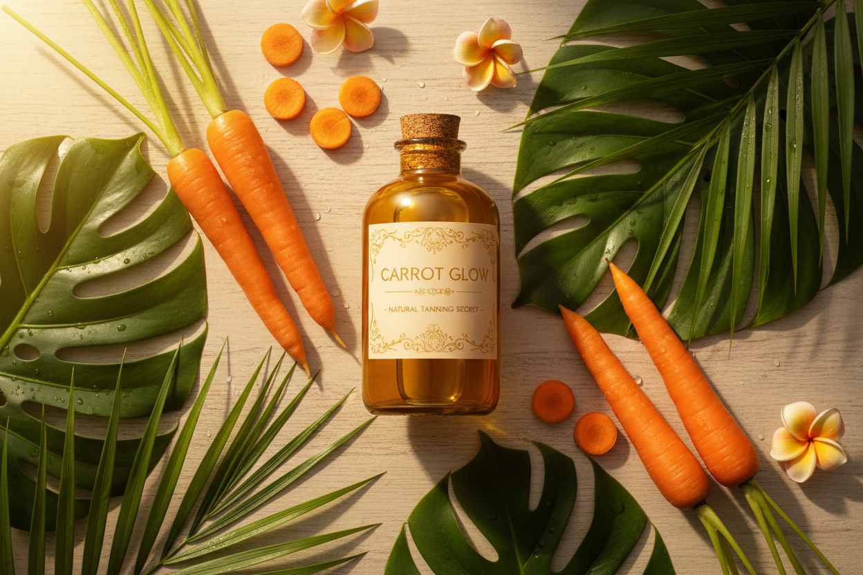Get a Golden Glow: Why Carrot Oil is the Best Natural Tanning Secret
