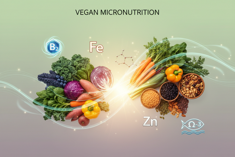 Hidden Nutrient Gaps in Vegan Diets: Could Low Energy Be Linked to Micronutrients?