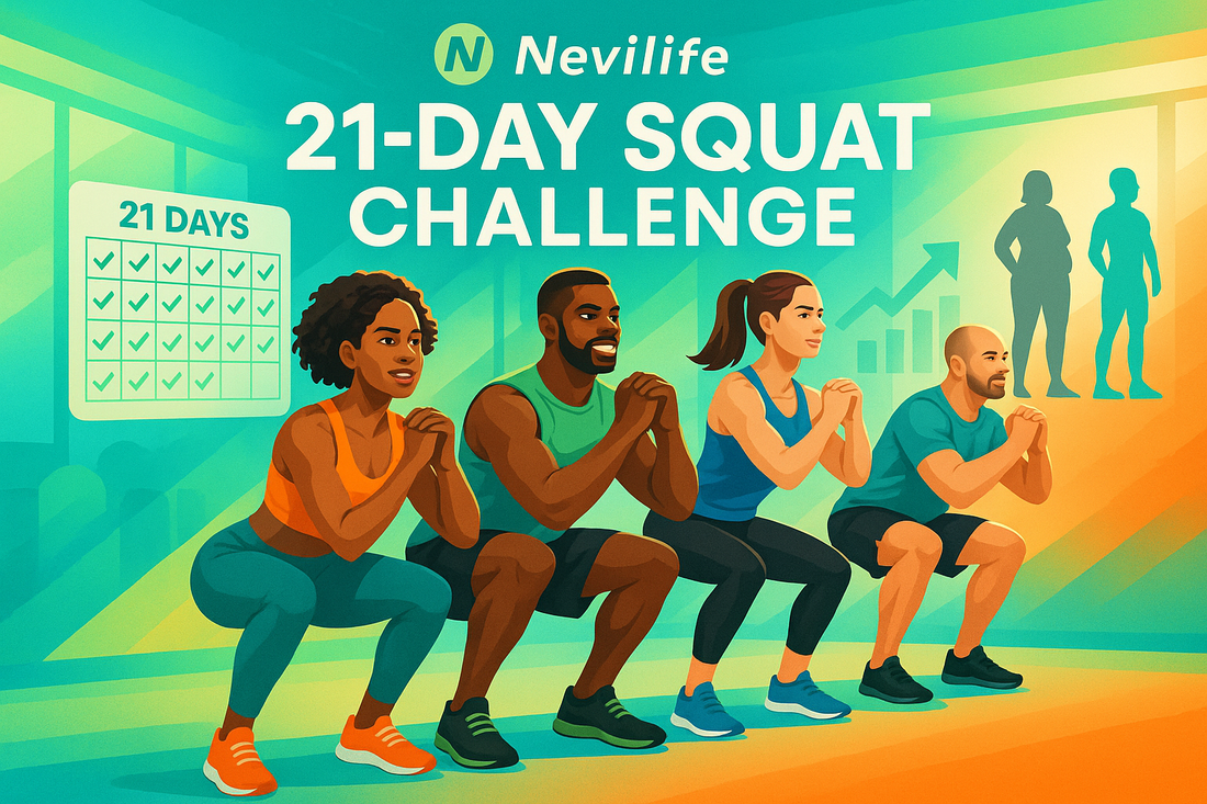 Ready to Get Stronger? Take the 21-Day Squat Challenge for Beginners!