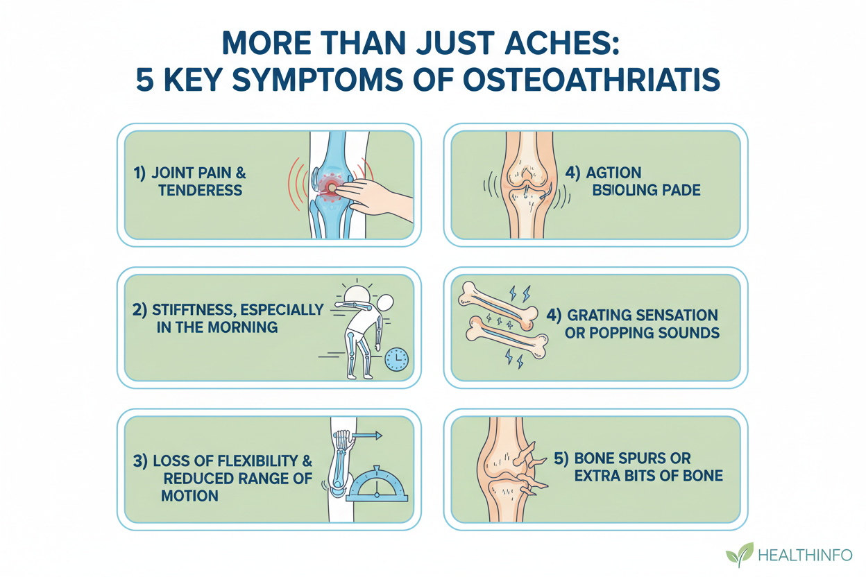 More Than Just Aches: 5 Key Symptoms of Osteoarthritis