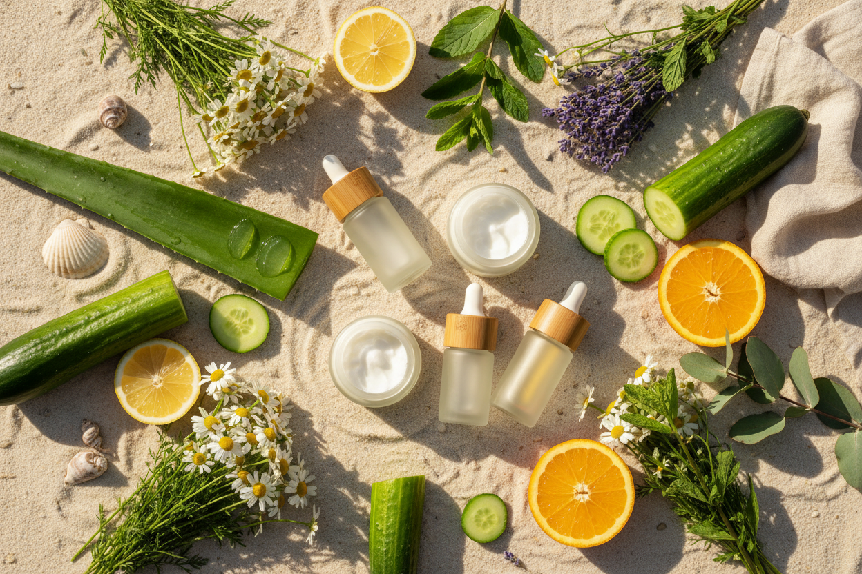 Natural Summer Skincare Formulas: Homemade Face Lotions & Body Hydrators for a Sun-Kissed Glow