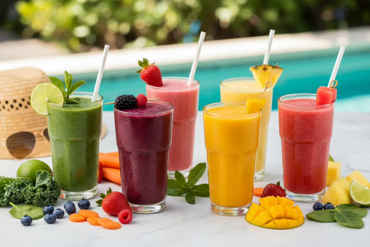 Sip Your Way to Summer: 6 "Fat-Burning" Smoothie Recipes to Get Fit