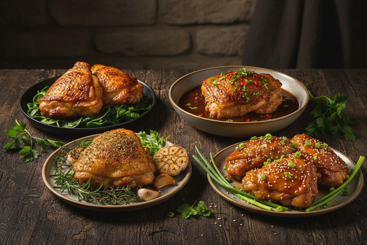 The Dark Meat Advantage: 4 Juicy Chicken Thigh Recipes to Upgrade Your Dinners