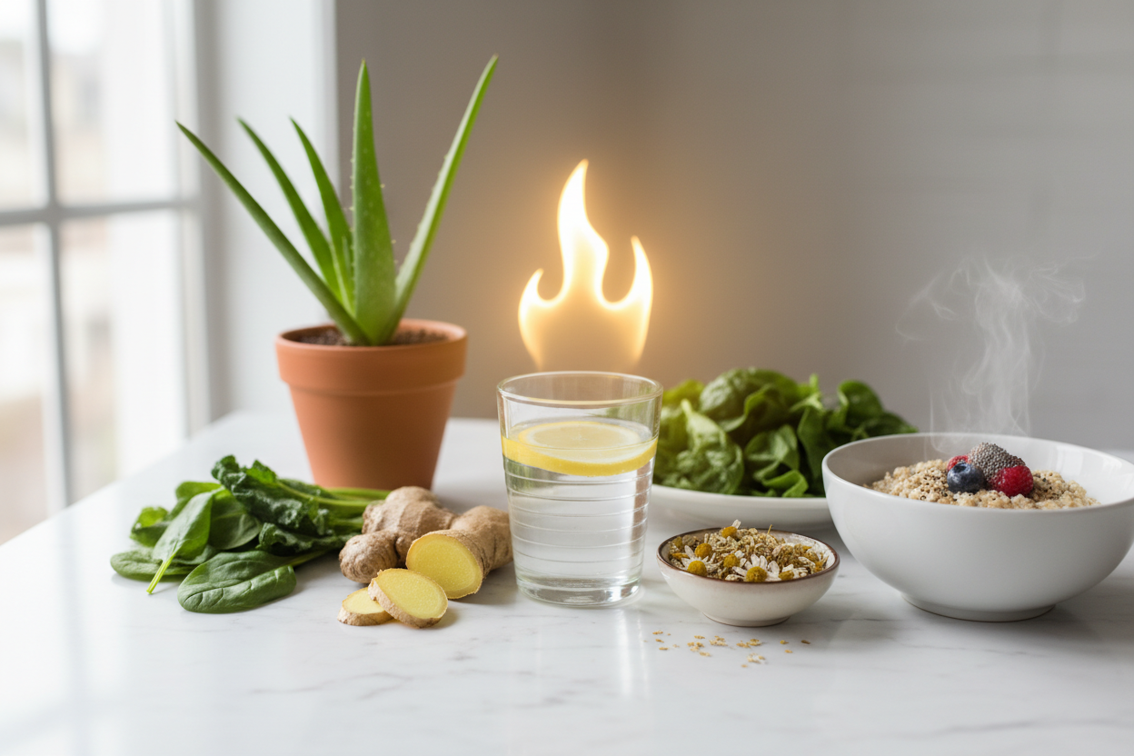 The Fire Within: A Comprehensive Health Guide to Healing Acid Reflux Naturally