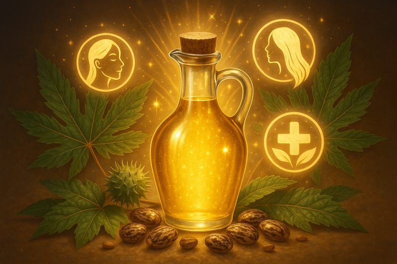 The Magic of Castor Oil: Unlocking Its Powerful Health &amp; Beauty Benefits