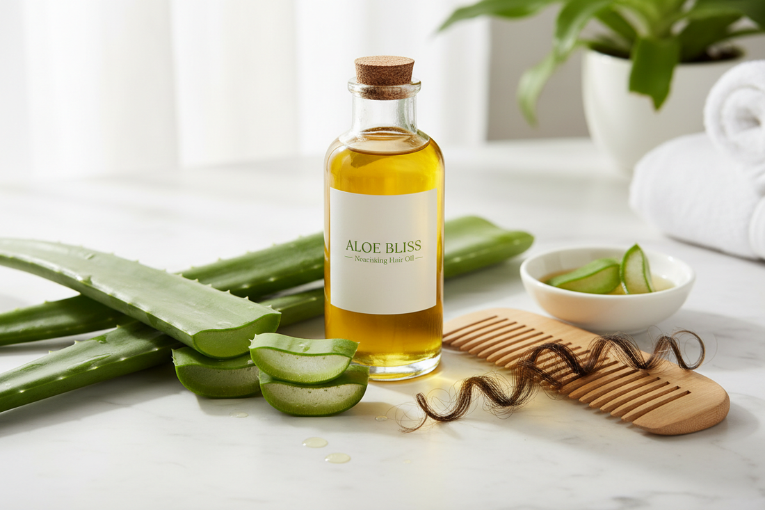 The Secret Ingredient: Unlocking the Benefits of Aloe Vera Oil for Natural Hair Care