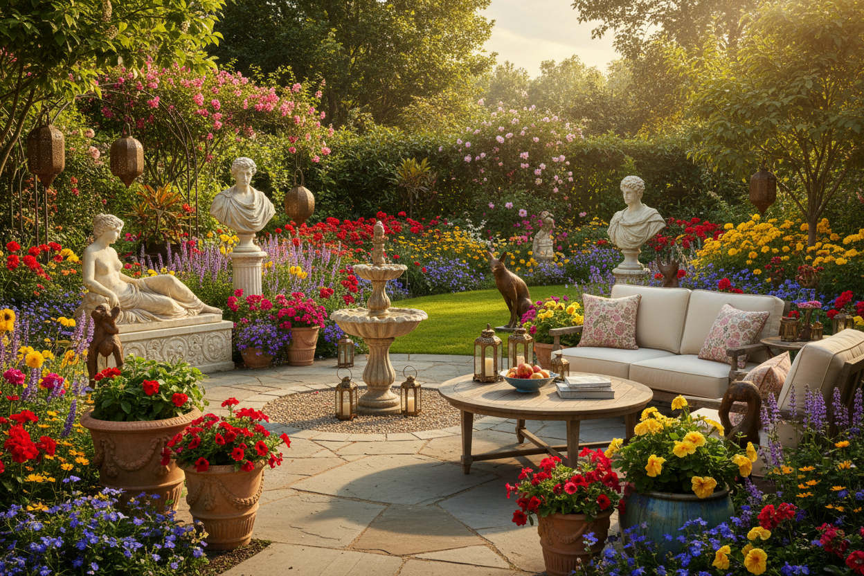 Transform Your Space: How to Ready Your Summer Home with Stunning Garden Ornaments