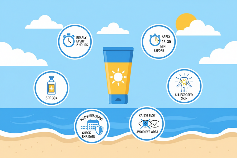 Sunscreen Precautions and Best Practices